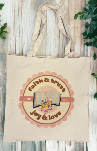 bible study tote bag