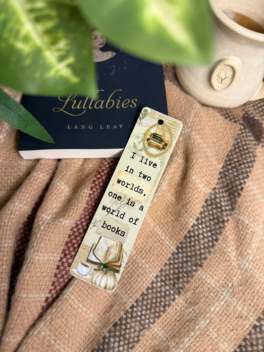 vintage-inspired bookmark