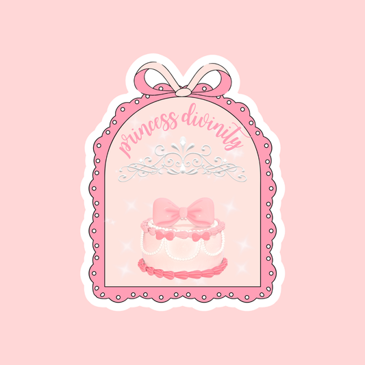 "princess divinity" sticker